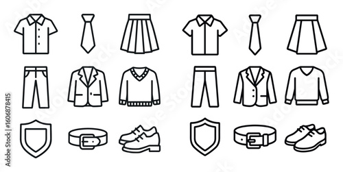 School Gear Icons