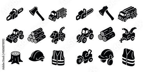 Timber Tools Icons