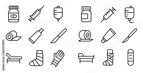 Minimalist Medical Icons