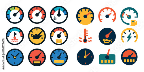 Colorful Dashboard Icons