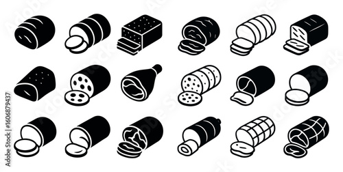 Meat Icons Grid
