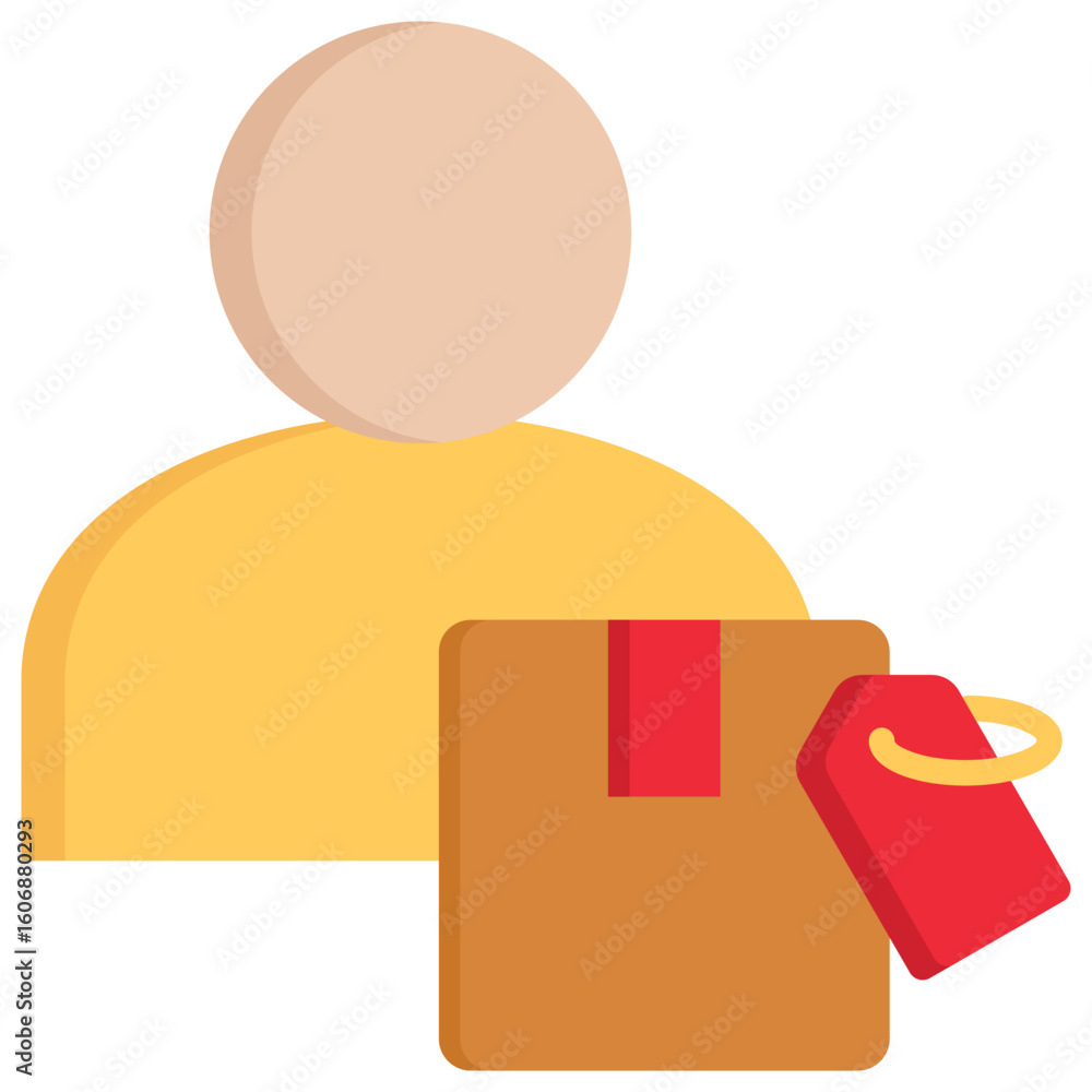 Customer Typing Icon Customer Typing Icon