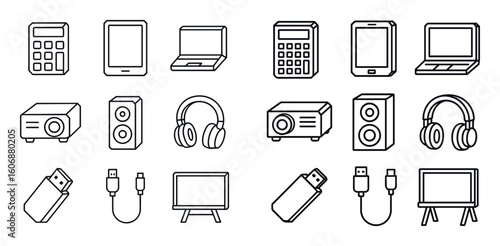 3D Schoolgear Icons