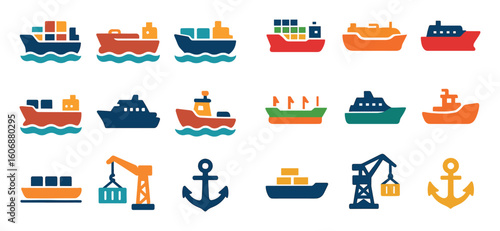 Vector Shipping Icons