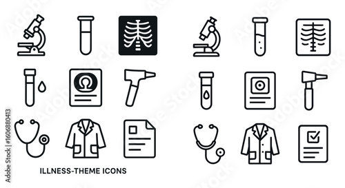 Minimalist Medical Icons