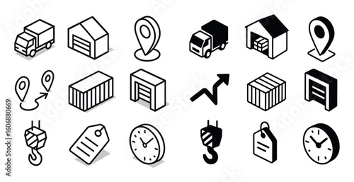 Factory Icons Grid