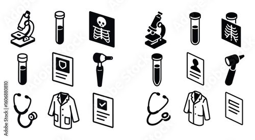Medical Icon Grid