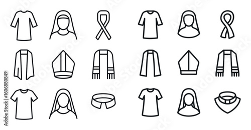 Minimalist Religious Icons
