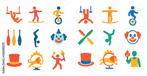 Circus Act Icons