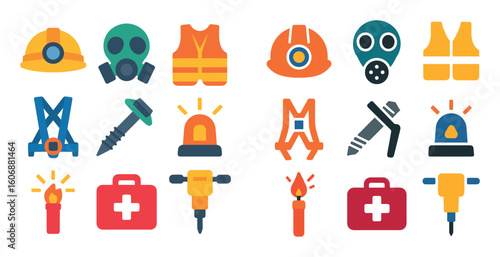 Mining Safety Icons