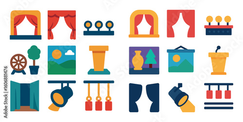 Theater Icons Grid