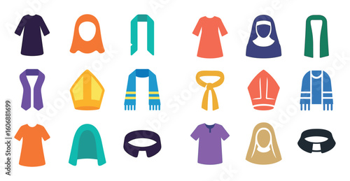 Religious Attire Icons