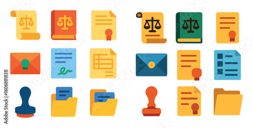 Colorful Legal Icons