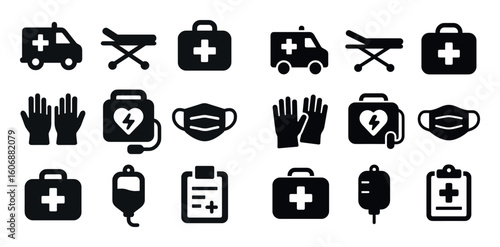 Emergency Icons Grid