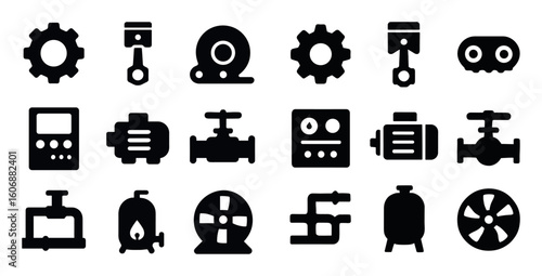Industrial Icon Grid