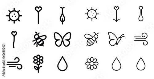 Botany Icon Set