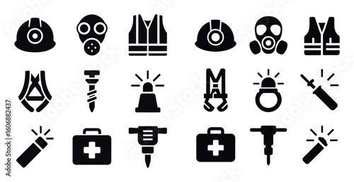 Mining Safety Icons