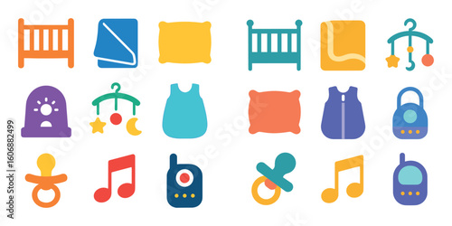 Childcare Sleep Icons