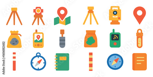 Colorful Mining Icons