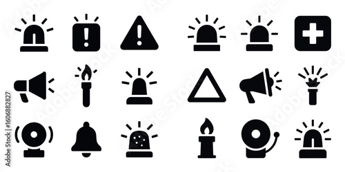 Emergency Icons Grid