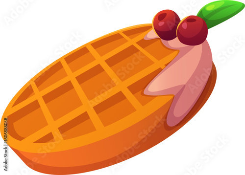 Belgian Waffles Clipart