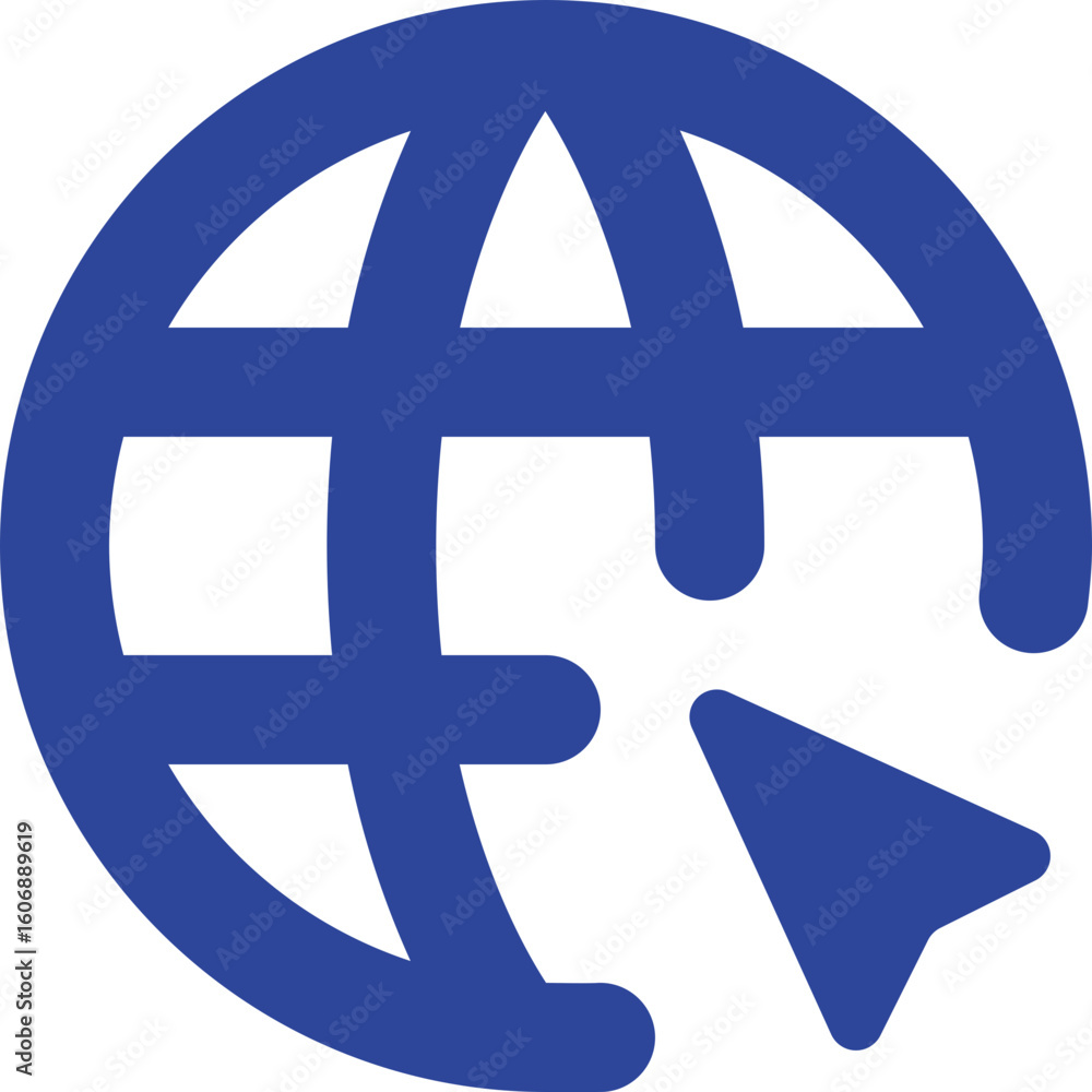 Fototapeta premium blue yen symbol