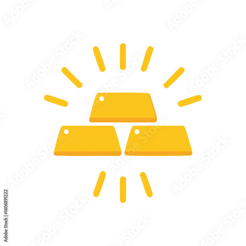 Gold Bars Hovering