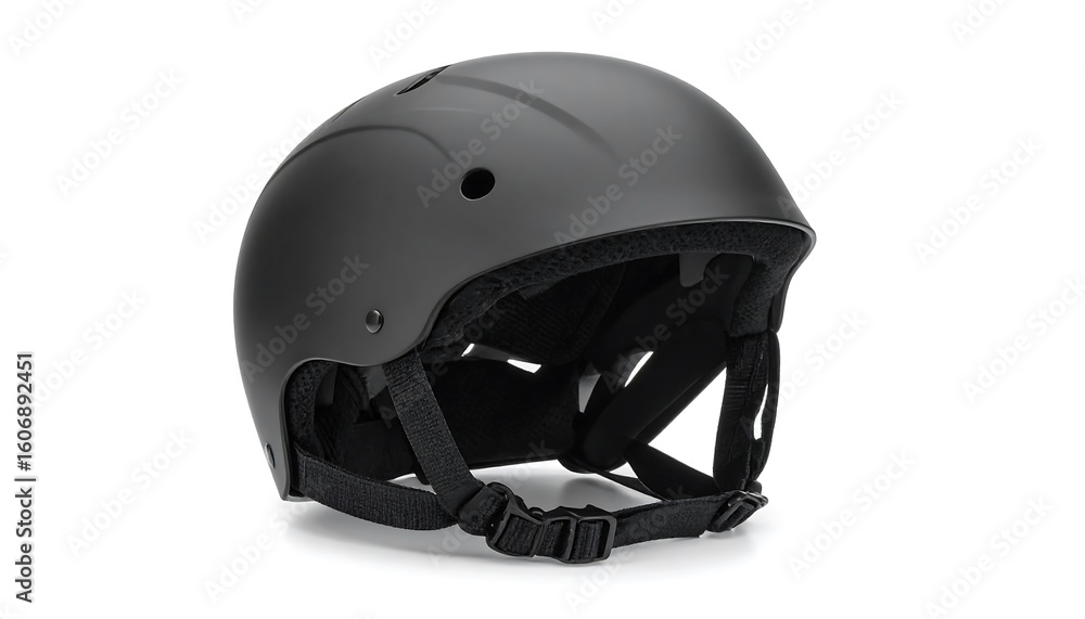 Fototapeta premium Black helmet, safety gear
