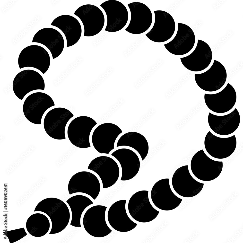 Obraz premium Islamic Tasbih Beads