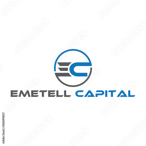 The **EC letter logo** features a bold and modern design with clean, balanced typography, creating a strong, professional, and easily recognizable brand identity.
