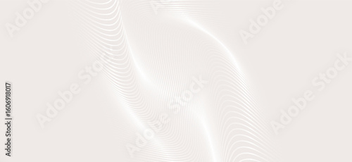Premium background design with white line pattern (texture) in luxury pastel colour. Abstract horizontal vector template for business banner, formal backdrop,