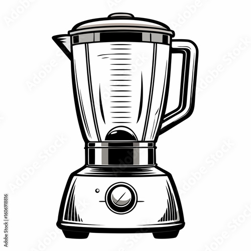 blender isolated on white background