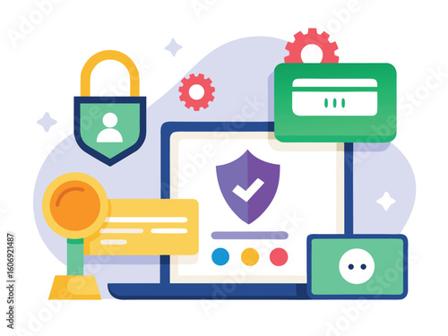 Secure digital access with verification and protection security login