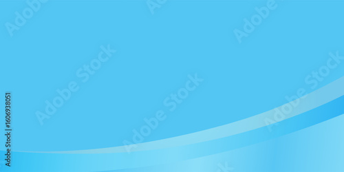 Light blue abstract background with soft curved lines and gradient layers, creating a clean and modern design.vector eps10