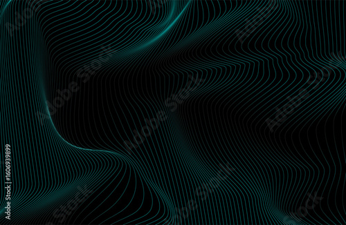 Optical illusion lines background.Conceptual design of optical illusion vector. EPS 10 Vector illustration