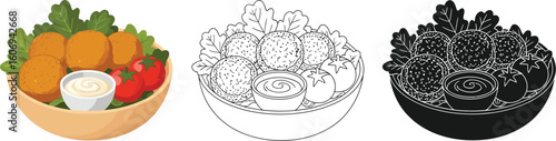 Falafel recipe falafel balls falafel bowl falafel salad falafel platter falafel dish