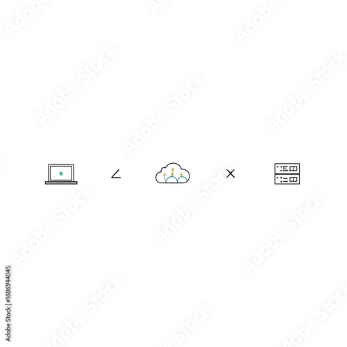 vector illustration of a web design