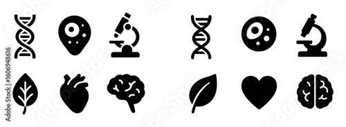 Science Icons Grid