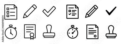 Education Icon Set
