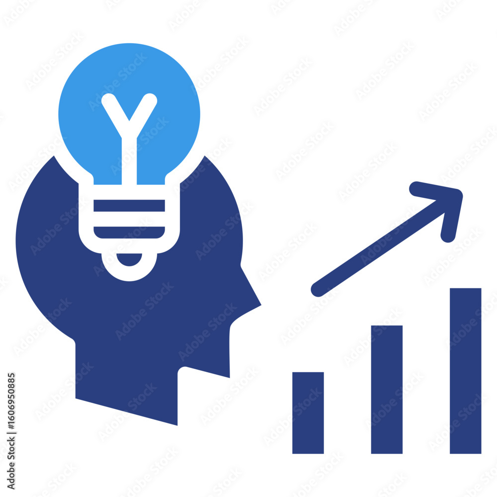 Fototapeta premium Business Intelligence Icon Element For Design