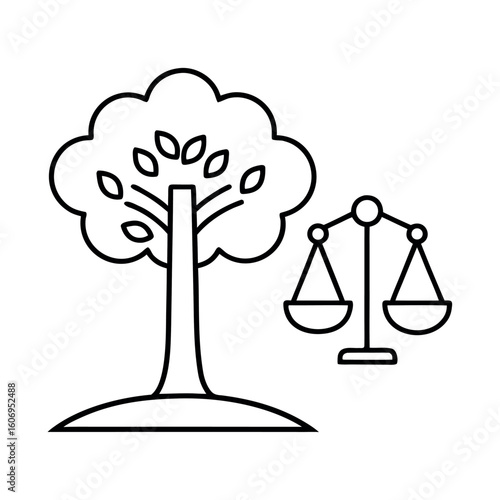Carbon Offset Balancing CO2 with Tree Growth for Environmental Sustainability Design