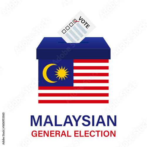 Election in Malaysia. Election Concept. Vector Illustration.	
