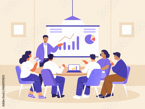 business meeting in the office
