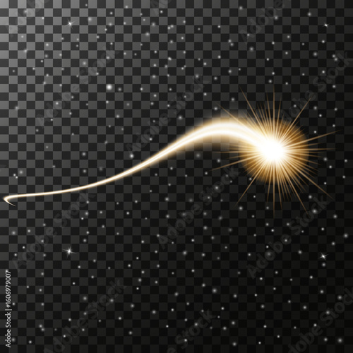 star, sun shine, comet with a tail 68