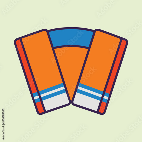 vector illustration of sport armband