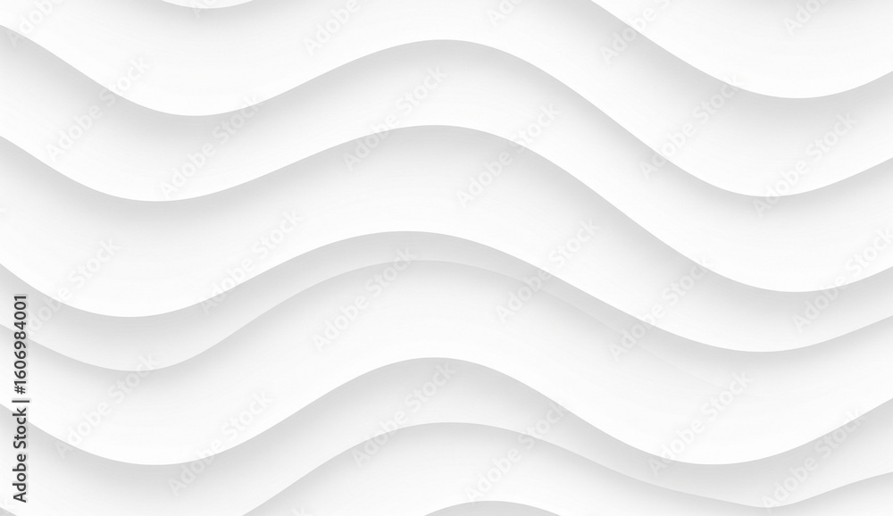 Obraz premium Neutral White Swirl Pattern