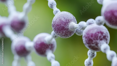 Exploring the intricate beauty of molecular structures under soft natural light