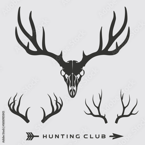 deer head vector