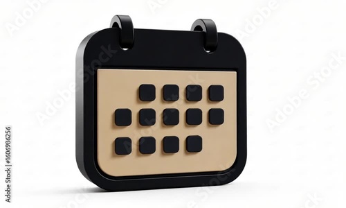 3D Calendar Icon