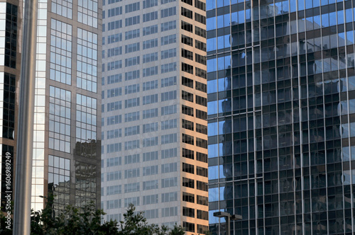 modern office buildings